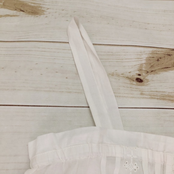 CURRENT/ELLIOTT The Lace Tank in White - Picture 2 of 8